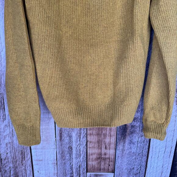 Fjällräven Sweater Pullover Greenland Re-Wool Acorn Recycled Wool Half Zip M - Picture 6 of 9